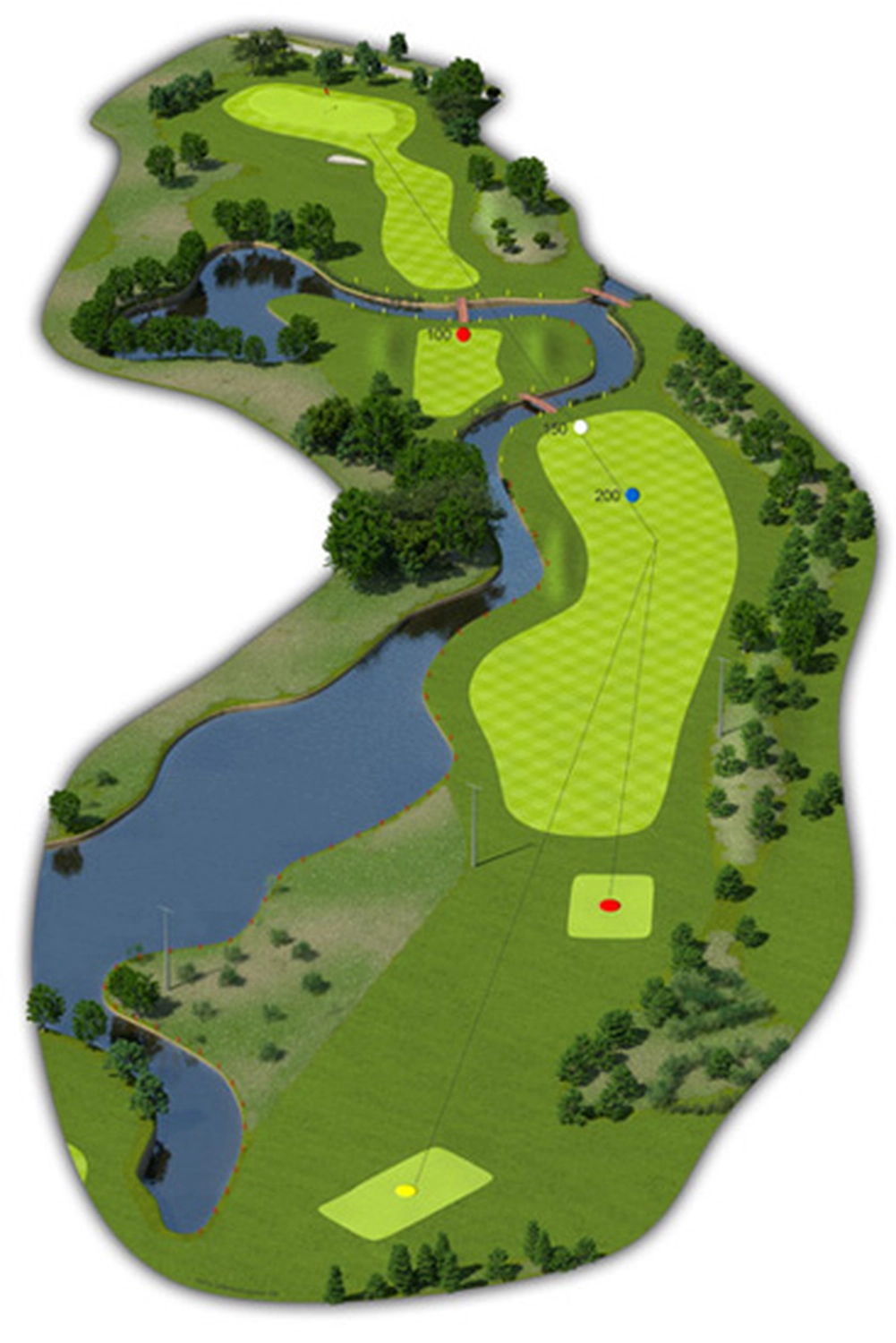 Mühlenhof Golf & Country Club e.V. – Karte