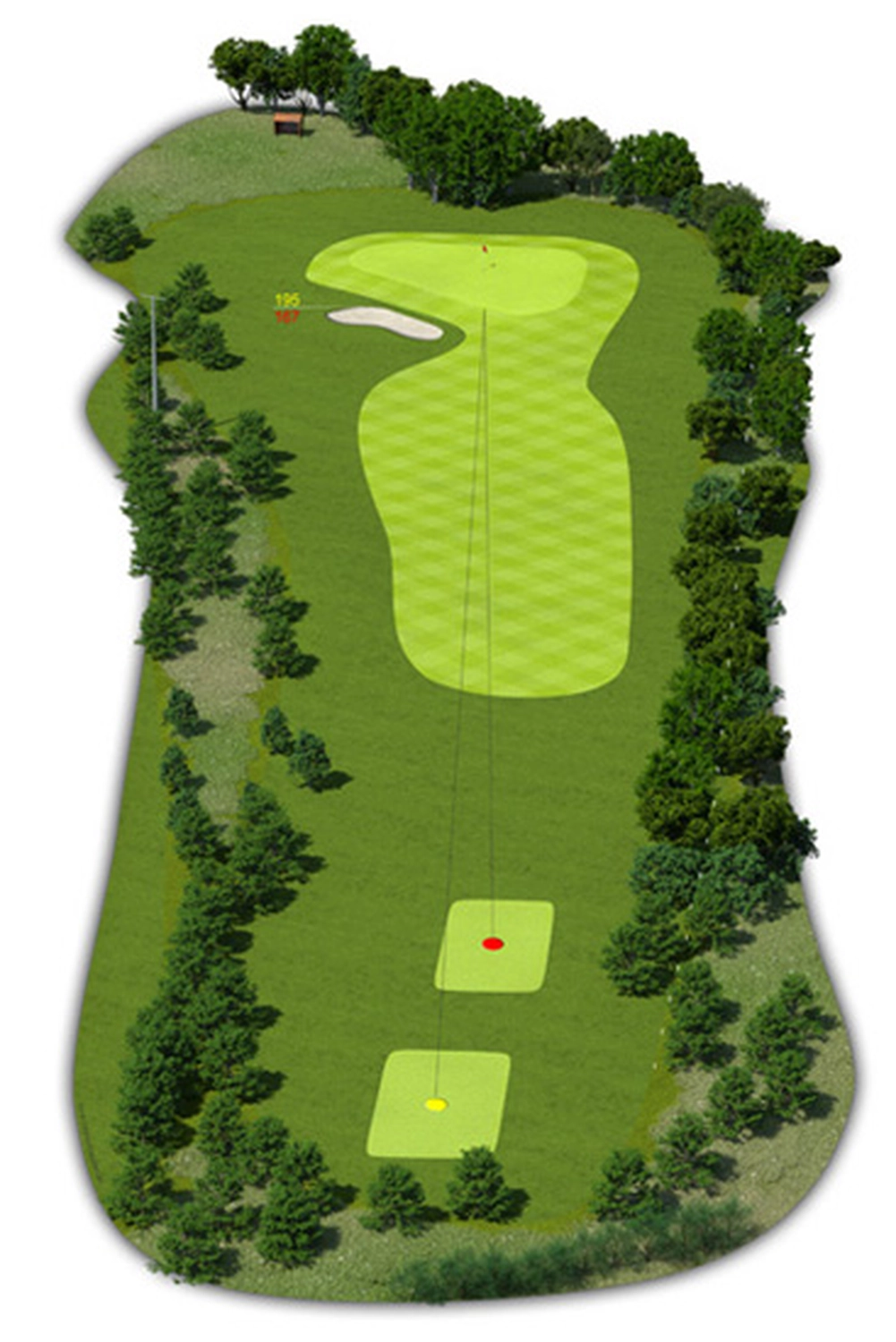 Mühlenhof Golf & Country Club e.V. – Karte