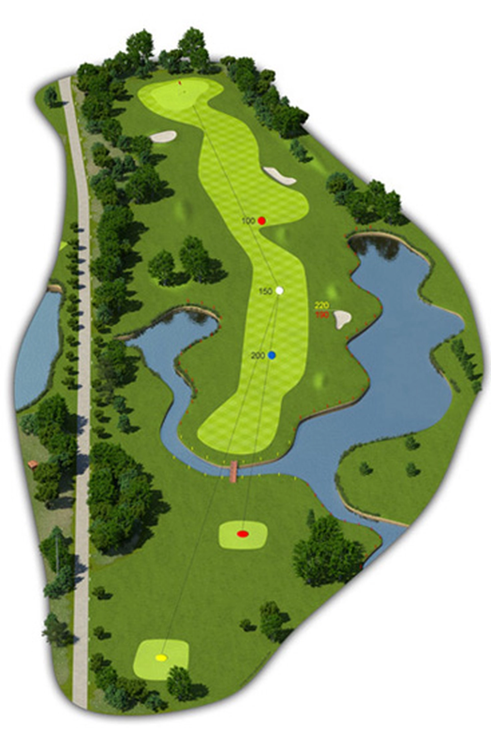 Mühlenhof Golf & Country Club e.V. – Karte