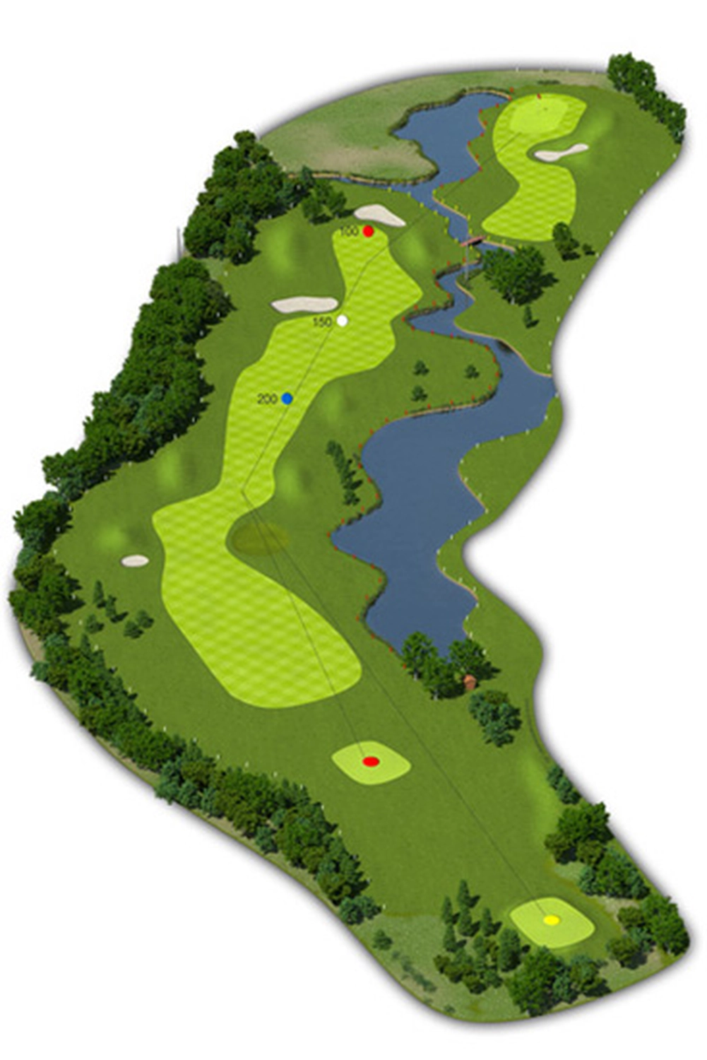 Mühlenhof Golf & Country Club e.V. – Karte