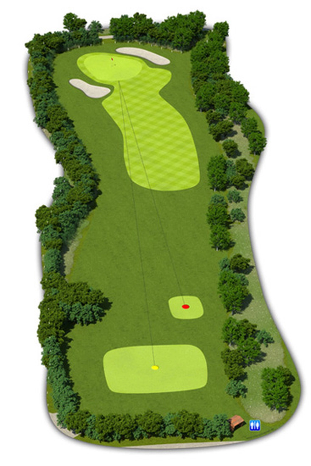 Mühlenhof Golf & Country Club e.V. – Karte