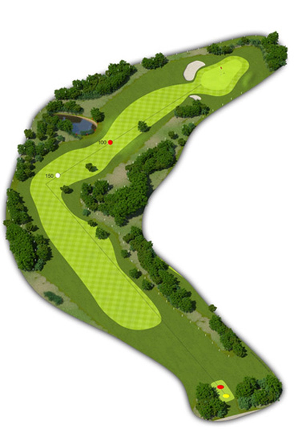 Mühlenhof Golf & Country Club e.V. – Karte
