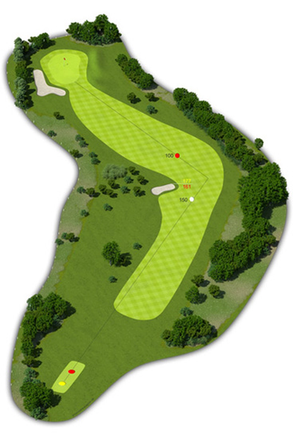Mühlenhof Golf & Country Club e.V. – Karte