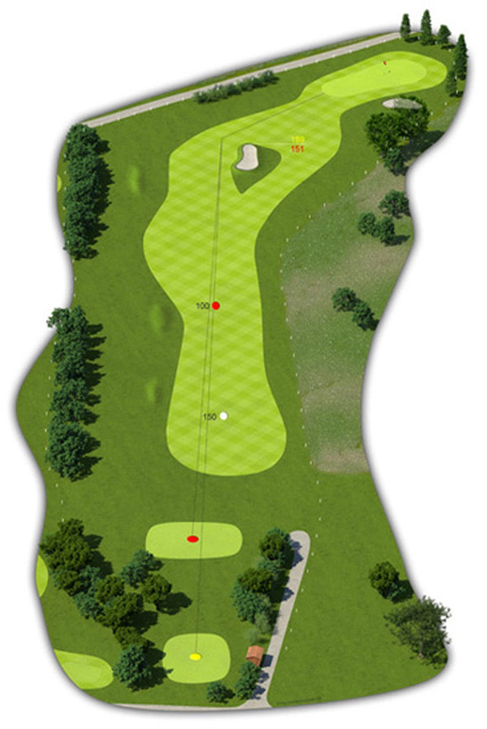 Mühlenhof Golf & Country Club e.V. – Karte