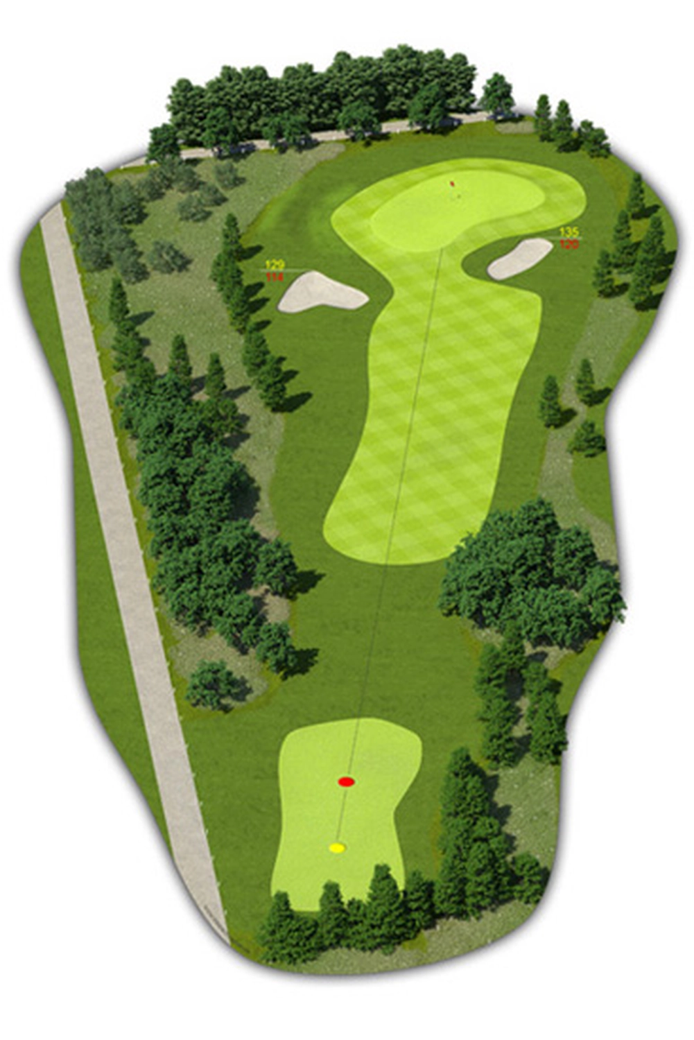 Mühlenhof Golf & Country Club e.V. – Karte