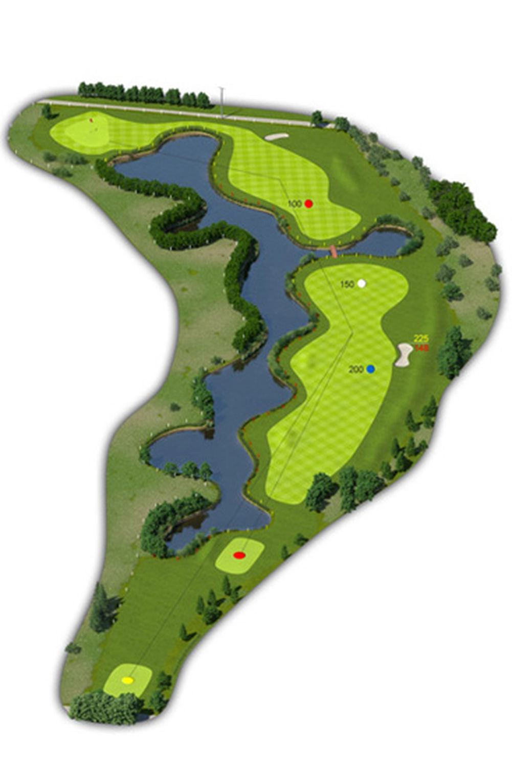 Mühlenhof Golf & Country Club e.V. – Karte