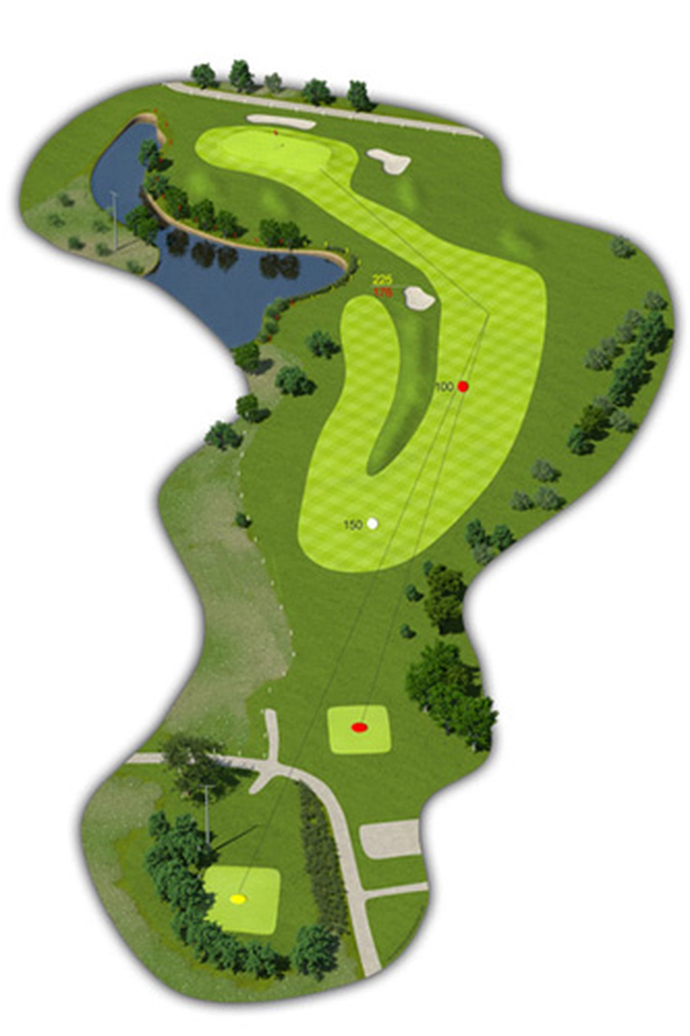 Mühlenhof Golf & Country Club e.V. – Karte