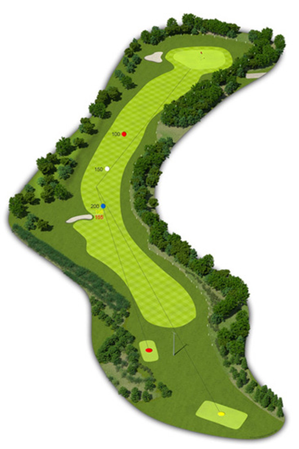 Mühlenhof Golf & Country Club e.V. – Karte
