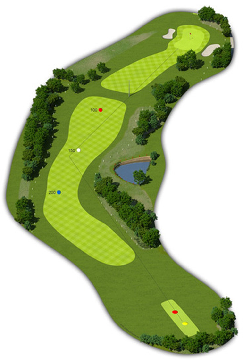 Mühlenhof Golf & Country Club e.V. – Karte